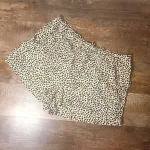 Aerie Large Soft Leopard Shorts